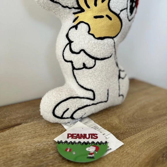 Peanuts Snoopy Holiday Throw Pillow NWT - Picture 4 of 5